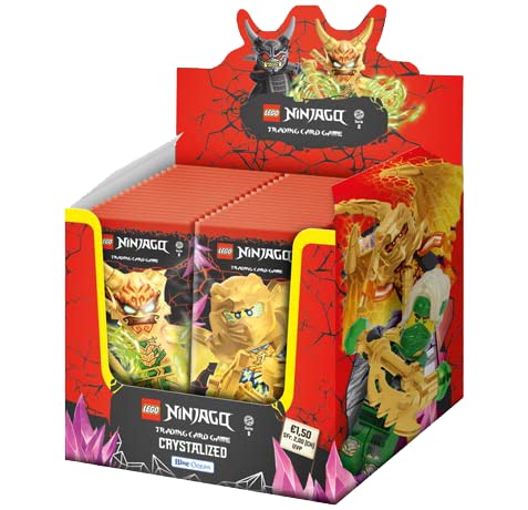 Blue Ocean LEGO Ninjago TCG Series 8 CRYSTALIZED - 1 Display of 50